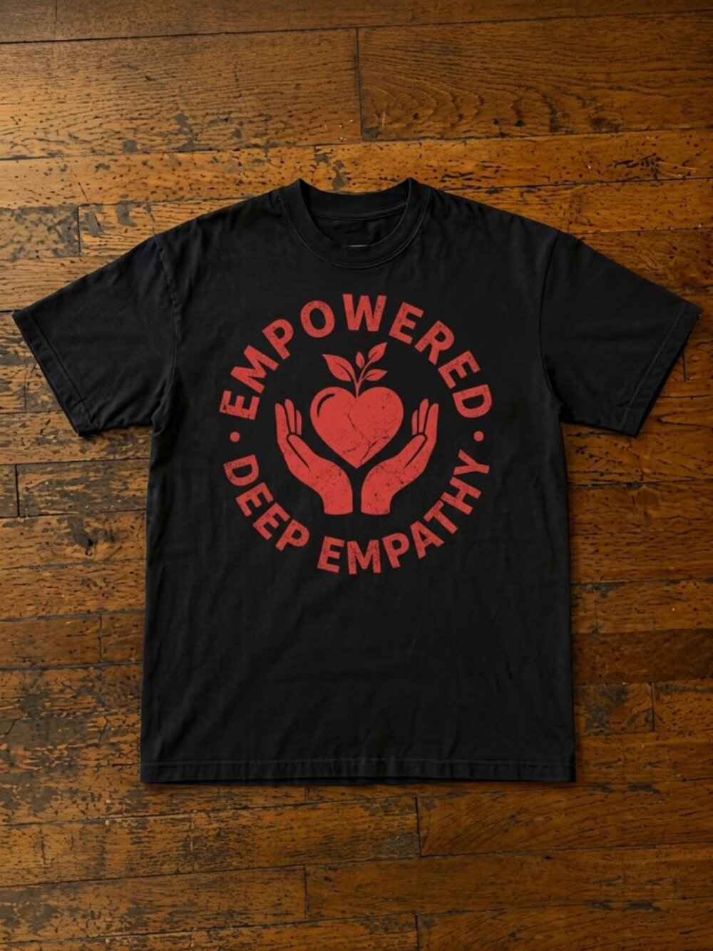 Empowered by Deep Empathy T-Shirt, Empath Graphic Tee, Self Love Shirt | Reprint